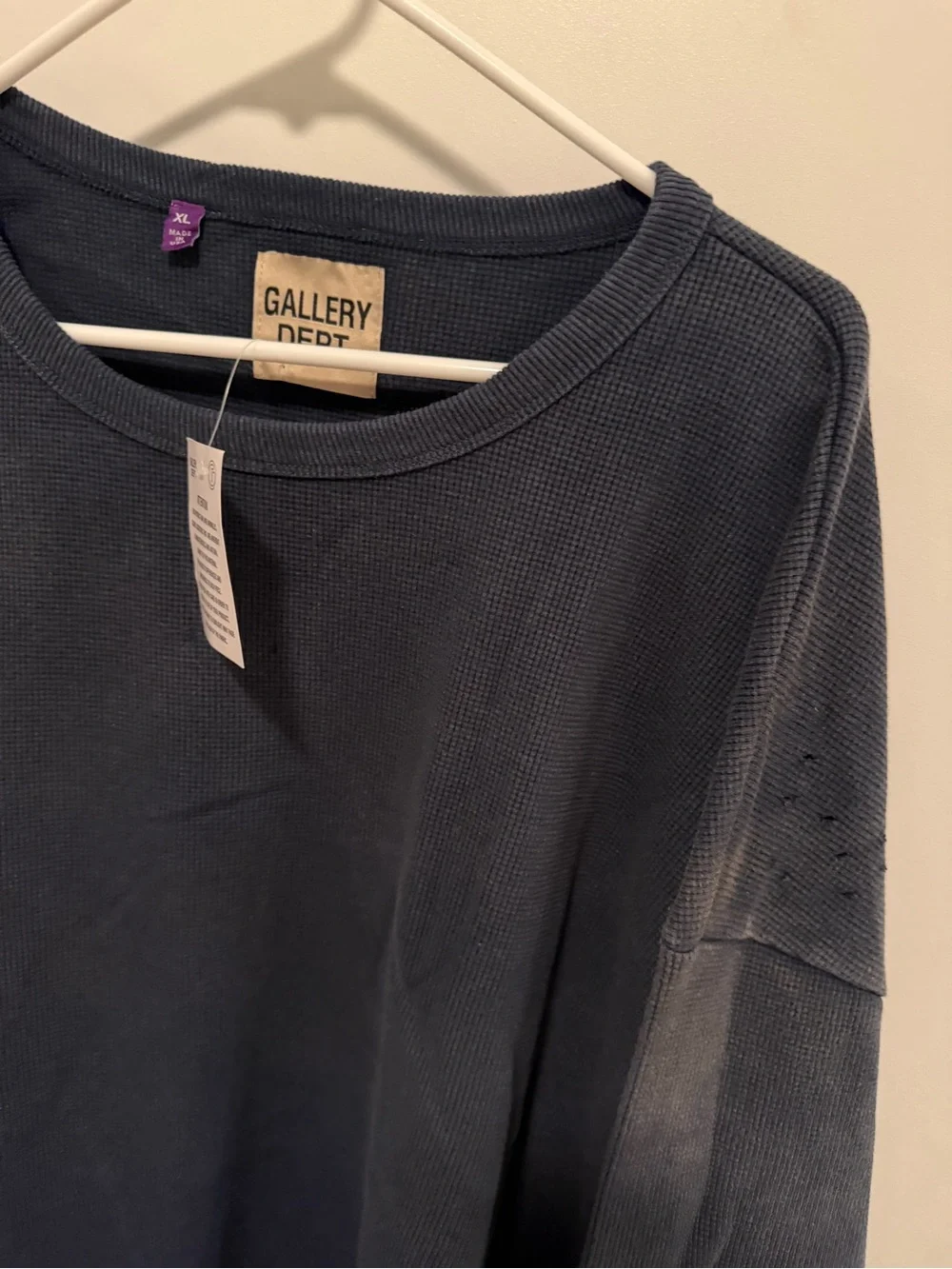 Gallery Dept. navy long sleeve thermal size XL